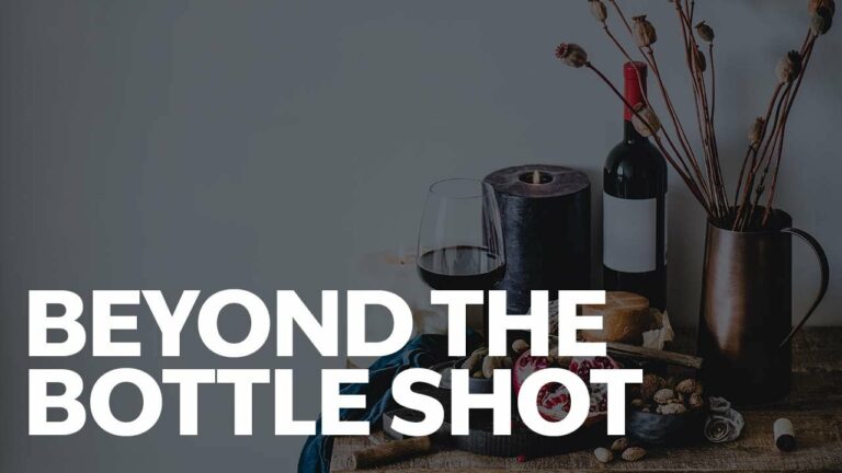 Beyond the Pack Shot – Mastering Beauty Shots in Wine Product Photography